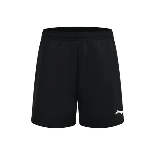 LINING Badminton Series Повседневные шорты Унисекс Черный