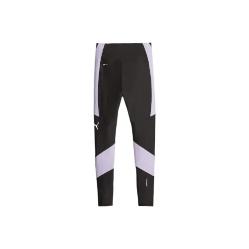 PUMA Фиолетово-черные Женские Спортивные Брюки