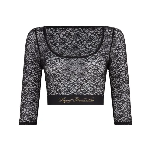 Agent Provocateur Черные Женские Спортивные Майки Без Рукавов