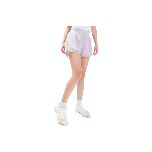ANTA ZONGXUNXILIE Vero Фиолетовые Женские Спортивные Шорты