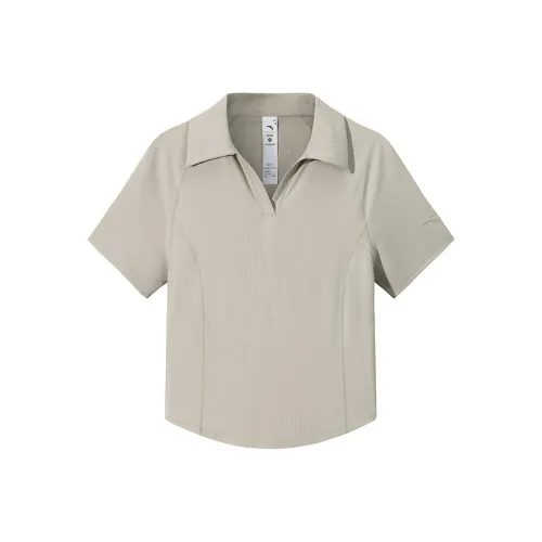 ANTA Variety Тренировки Коллекция Поло Женские Зеленый