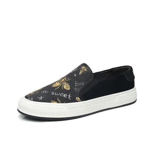 I.30 Низкие кроссовки для скейтбординга Мужские Черные