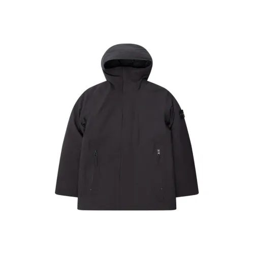 STONE ISLAND Черные Детские Куртки