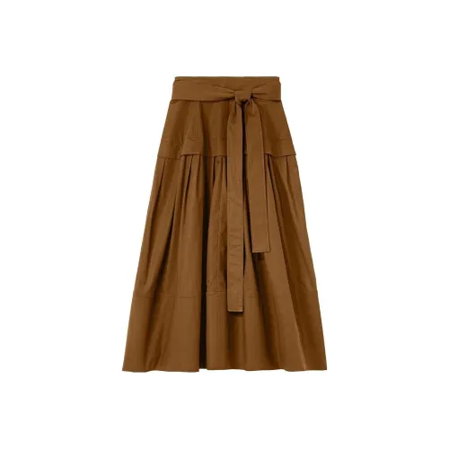 PROENZA SCHOULER Коричневый Женские Повседневные Длинные Юбки