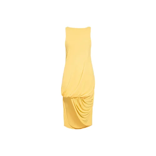Jacquemus Желтые Женские Платья без рукавов