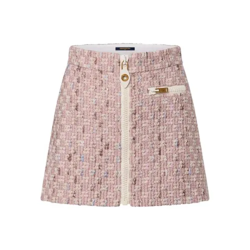 LOUIS VUITTON Повседневные короткие юбки Женские Розовый
