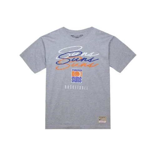 MITCHELL NESS 100% хлопок T-рубашка унисекс серая