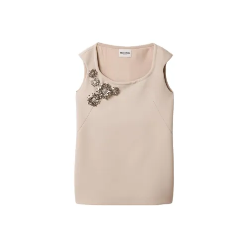 MIU MIU Без рукавов Платье Женское Снежное