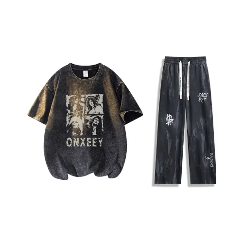 Qnxeey Повседневная спортивная одежда унисекс