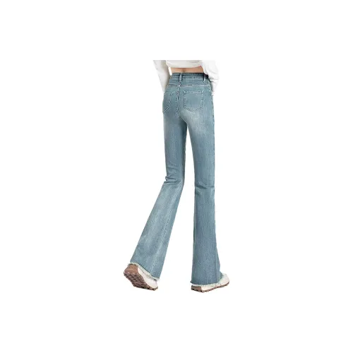 Cypress House Джинсы Женские Светло-Синий