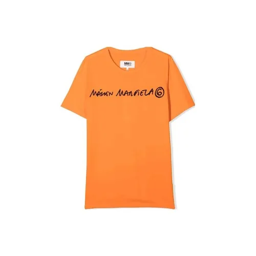 Maison Margiela Kids Т-рубашки Апельсин