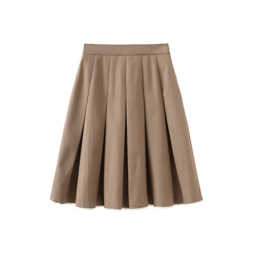 Cubic Женские Повседневные Длинные Юбки