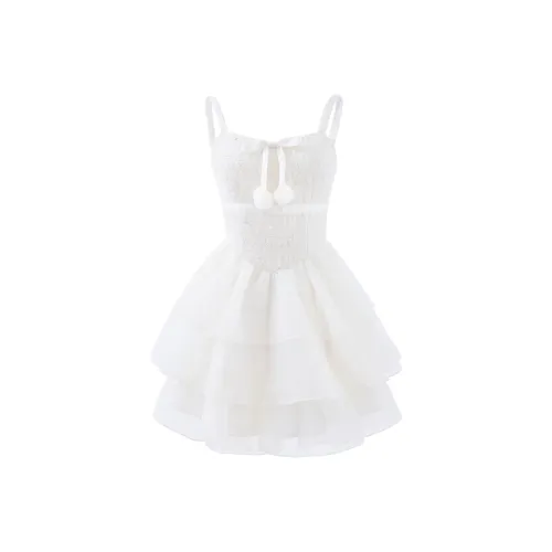 Blovelan Платье-комбинация Женское Шампанское Абрикос