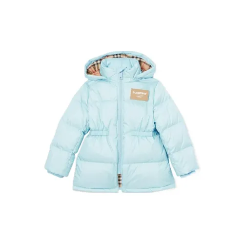 Burberry FW22 Пуховик Светло-Синий Детский