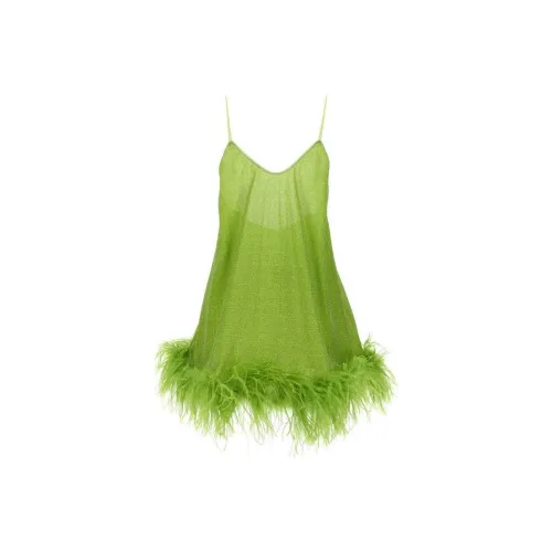 Oséree Slip Платье Женское Зеленое