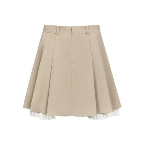 MeetMetro Повседневные короткие юбки женские хаки