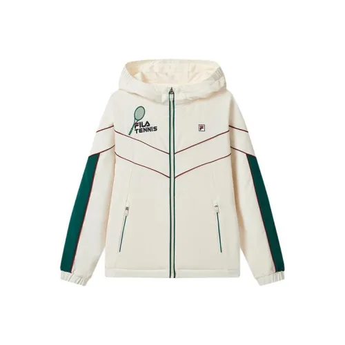 FILA KIDS Кокосовый молочный белый FIV Школьный возраст Куртки