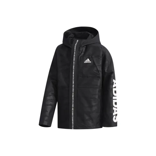 Adidas Черный/синий Серый Kids Куртки