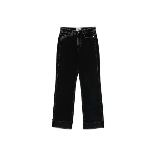 Цвет айсберга SS24 Джинсы Женские Индиго