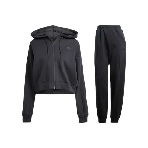 Adidas Черные Женские Повседневные Костюмы