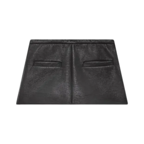 COURREGES Повседневные короткие юбки Женские Черный