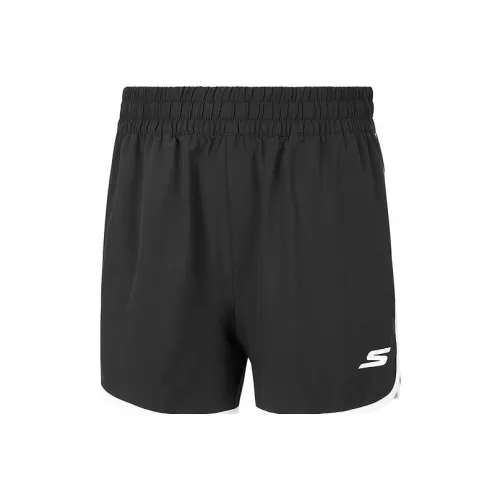 Skechers Charcoal Black 0018 Женские Спортивные Шорты