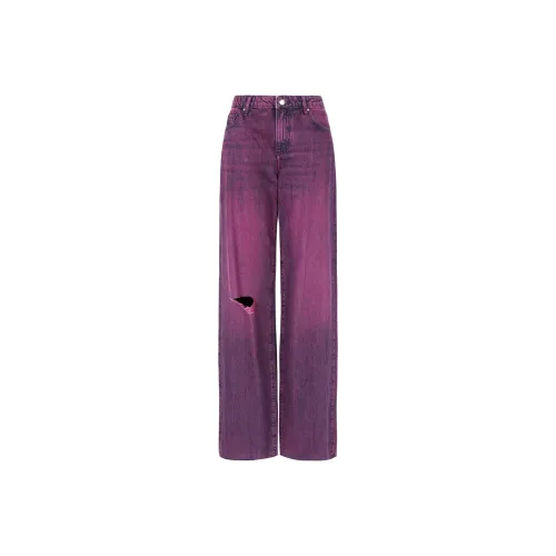 ARMANI EXCHANGEAE FW24 Джинсы Женские Фуксия