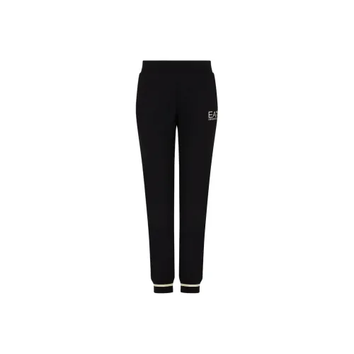 EMPORIO ARMANI EA7 Черные Женские Спортивные Брюки