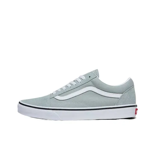 Vans Old Skool Low Топ Скейтборд Кроссовки Унисекс Серый