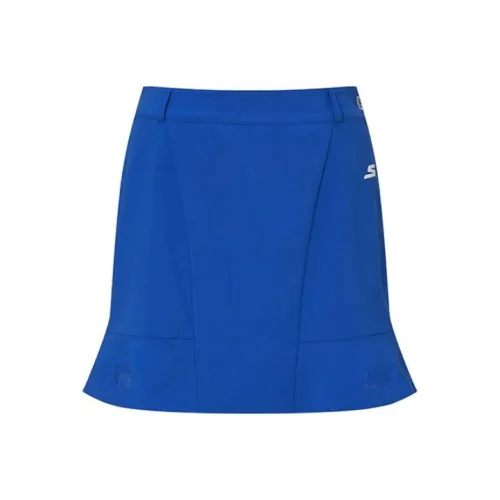 Skechers Повседневные короткие юбки Женские Turkey Sea Blue