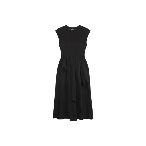 LOUISY AO Без рукавов Платье Женское Черное