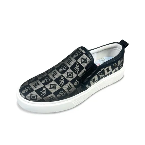 I.30 Низкие кроссовки для скейтбординга Мужские Черные