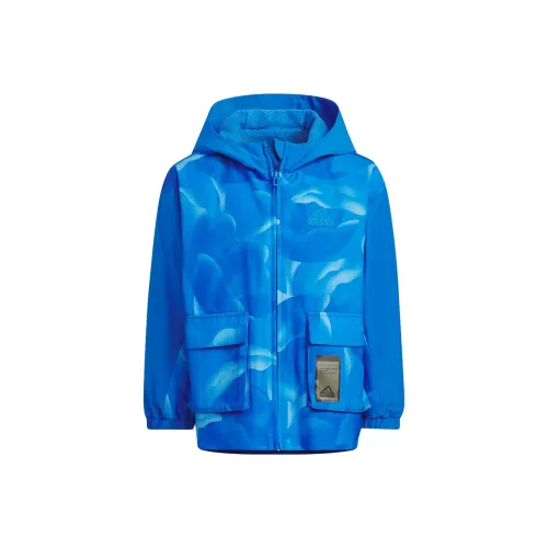 Adidas Авиационный синий Kids Куртки