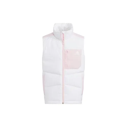 Adidas Pink White Kids Vest
