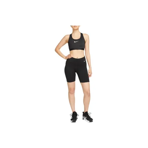 NIKE Черные Женские Спортивные Майки Без Рукавов