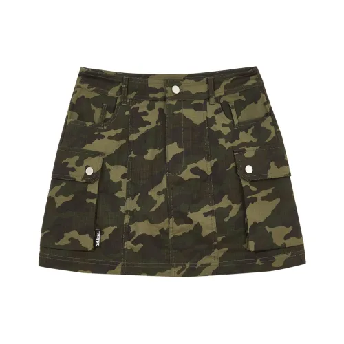 MLMR Повседневные короткие юбки Женские Avocado