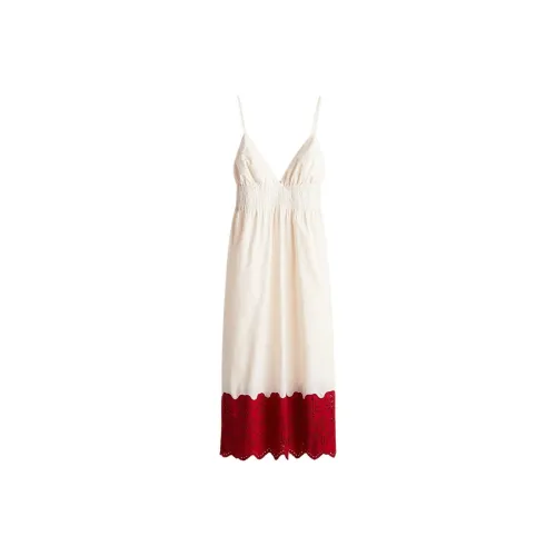 H&M Кремовый/Красный Женские Слиплатья