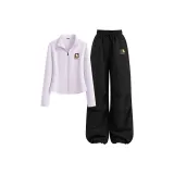 Light Purple (Dazed Puppy Chest Label) + Black (Dazed Puppy Pants Label)  
Светло-фиолетовый (Логотип на груди Dazed Puppy) + Черный (Этикетка на штанах Dazed Puppy)