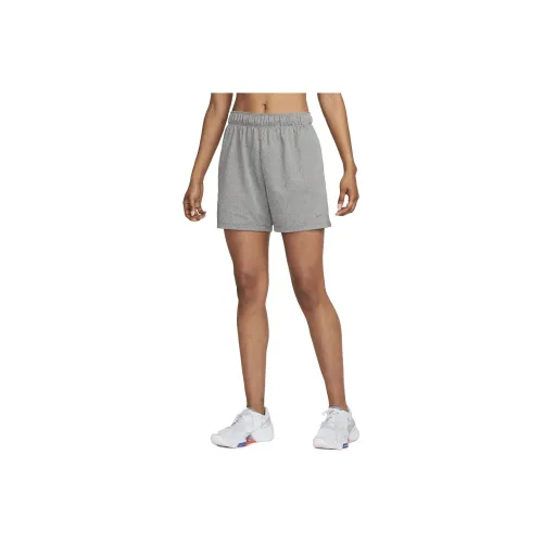 NIKE Серые Женские Спортивные Шорты