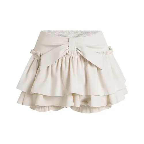 Ice Cream And Whale Повседневные короткие юбки Женские