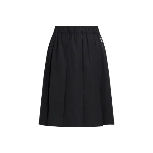 ADIDAS NEO Черные Женские Повседневные Длинные Юбки