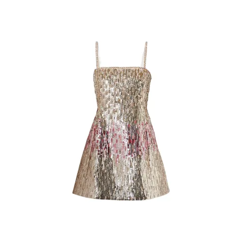 Платье Valentino Slip женское золотое