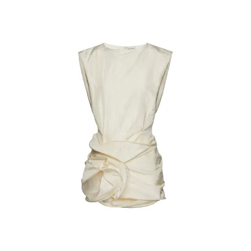 MAGDA BUTRYM Без рукавов Платье Женское Кремовое