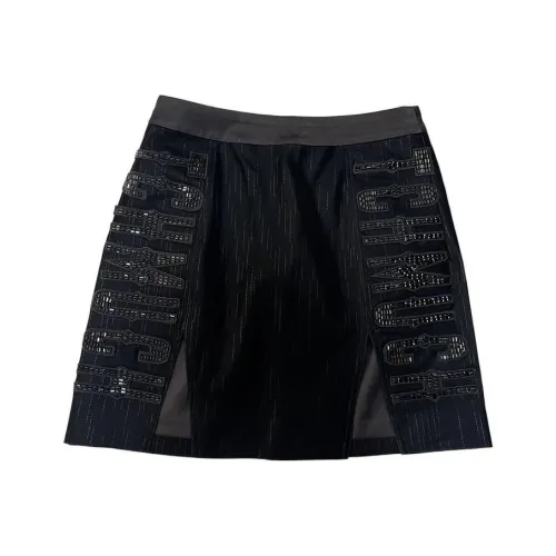 TCH Черная основа с золотым логотипом Унисекс Повседневные короткие юбки
