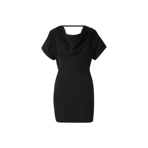 Alexander Wang Короткий рукав Платье Женское Черное