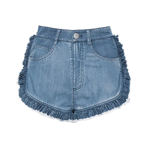 Laurence & Chico Синие Женские Джинсовые Шорты