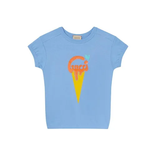 GUCCI Синие Детские Рубашки