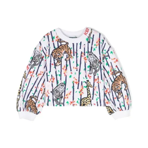 KENZO Белый Kids Свитшоты