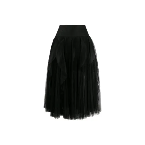 ERMANNO SCERVINO Черные Женские Повседневные Длинные Юбки