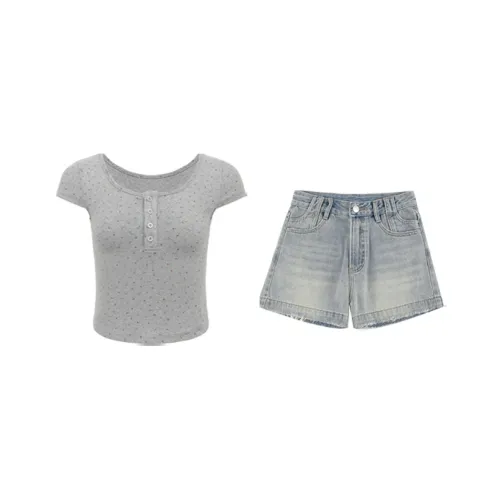 Ice Cream And Whale Повседневный костюм женский